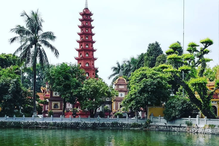 Histoire de la pagode Tran Quoc