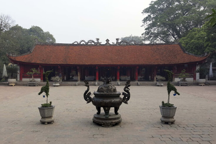 La Quatrième Cour – Đại Thành Môn (La porte du grand succès) et Đại Bái Đường (Maison de la cérémonie)