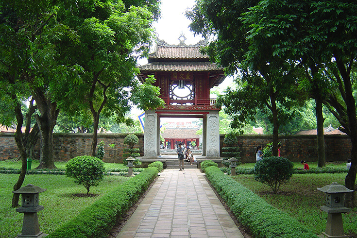 La deuxième cour – Khuê Văn Các (Le pavillon de la constellation)