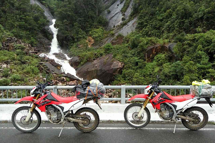 Se rendre à Hue depuis Hanoi en moto