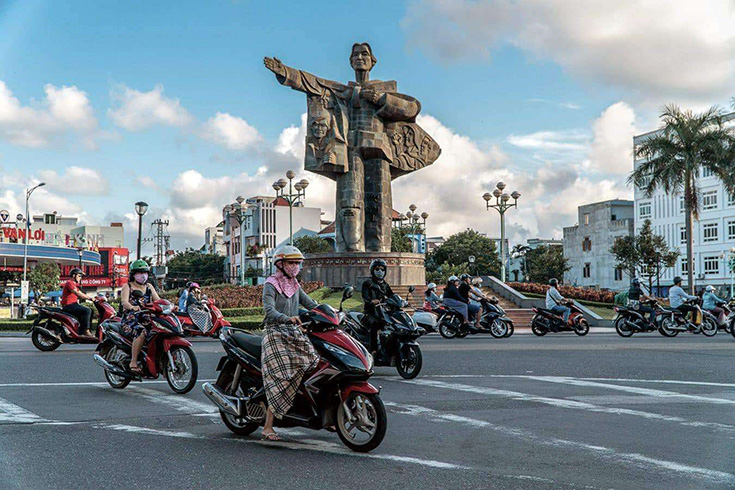 De l’aéroport de Da Nang à Hoi An en moto