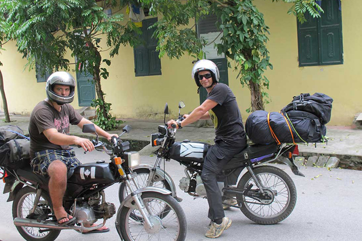 Hanoi à Hoi An en Moto