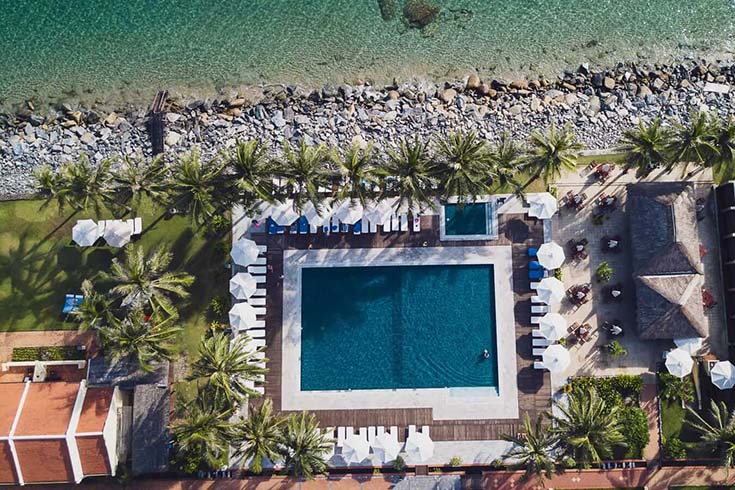 Resorts de luxe à la plage de Cua Dai